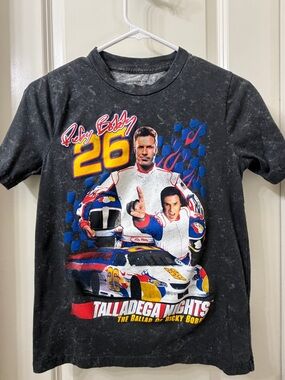 NWOT Abercrombie Kids 100% Cotton Ricky Bobby Graphic Race Tee